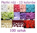 Dekoracja na stół stołu PŁATKI RÓŻ na chrzest HURT Dekoracja na stół stołu PŁATKI RÓŻ na chrzest HURT