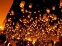 Duży lampion szczęścia białe serce ślub wesele x10 Duży lampion szczęścia białe serce ślub wesele x10