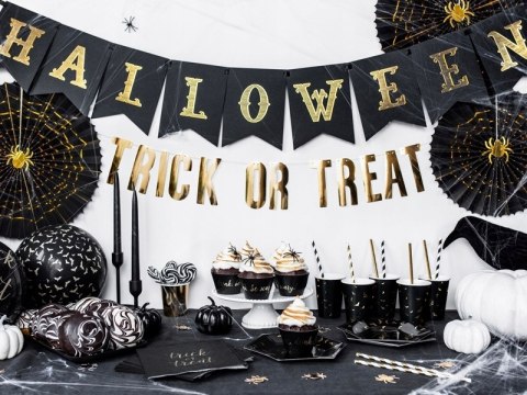 Pajęczyny złote sieć pająka dekoracja Halloween x3 Pajęczyny złote sieć pająka dekoracja Halloween x3
