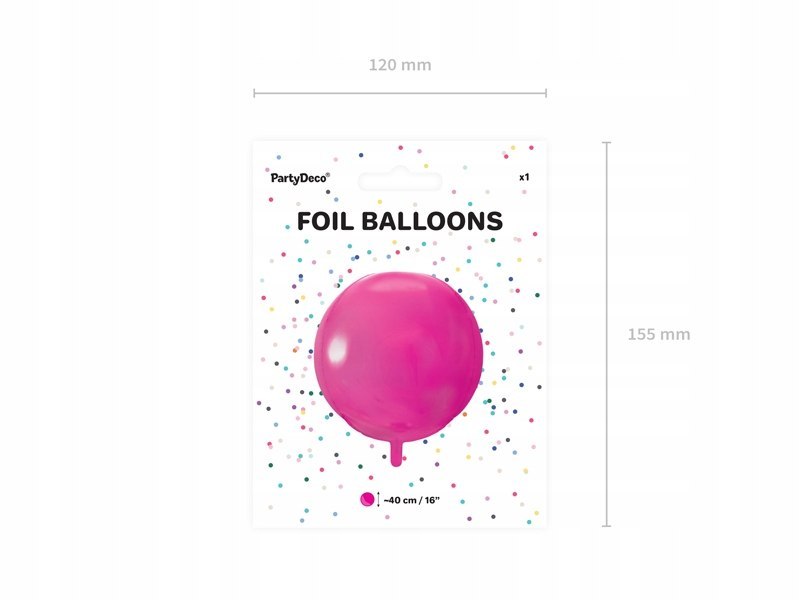 Balon błękitna Kula dekoracje balony na roczek Hel