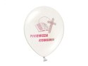 Balony na komunię dekoracje komunijne 30cm x10 HIT