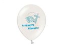 Balony na komunię dekoracje komunijne 30cm x10 HIT Balony na komunię dekoracje komunijne 30cm x10 HIT