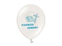 Balony na komunię dekoracje komunijne 30cm x10 HIT