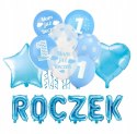 Balony napis z balonów ozdoby na ROCZEK zestaw hel Balony napis z balonów ozdoby na ROCZEK zestaw hel
