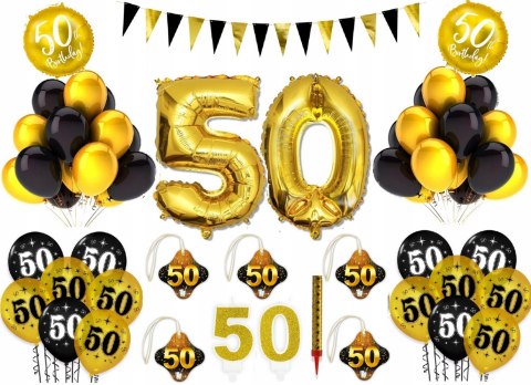 Dekoracje balony cyfry z liczba 40 50 na urodziny Dekoracje balony cyfry z liczba 40 50 na urodziny