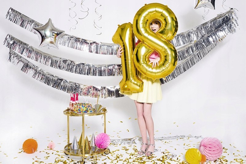 Kurtyna party złota Sylwester 18 urodziny roczek Kurtyna party złota Sylwester 18 urodziny roczek