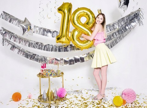 Kurtyna party złota Sylwester 18 urodziny roczek Kurtyna party złota Sylwester 18 urodziny roczek