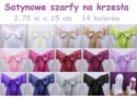 Pokrowiec pokrowce na krzesła biały Komunię KM Pokrowiec pokrowce na krzesła biały Komunię KM