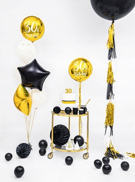 Balony girlandy ZESTAW na 18 30 40 50 60 urodziny Balony girlandy ZESTAW na 18 30 40 50 60 urodziny