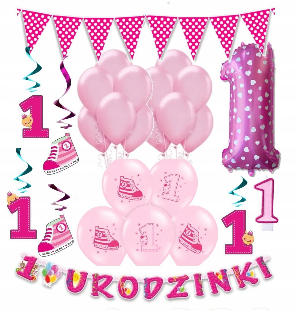 Balony girlandy flagi balon świeczka na roczek 24e Balony girlandy flagi balon świeczka na roczek 24e