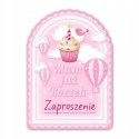Balony zaproszenia baner ozdoby na roczek ZESTAW Balony zaproszenia baner ozdoby na roczek ZESTAW