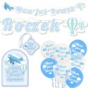 Balony zaproszenia baner ozdoby na roczek ZESTAW Balony zaproszenia baner ozdoby na roczek ZESTAW