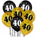 Dekoracje balony cyfry na 40 czterdzieste urodziny Dekoracje balony cyfry na 40 czterdzieste urodziny