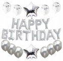 Zestaw balonów balony z konfetti napis na urodziny Zestaw balonów balony z konfetti napis na urodziny