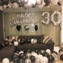 Zestaw balonów balony z konfetti napis na urodziny Zestaw balonów balony z konfetti napis na urodziny