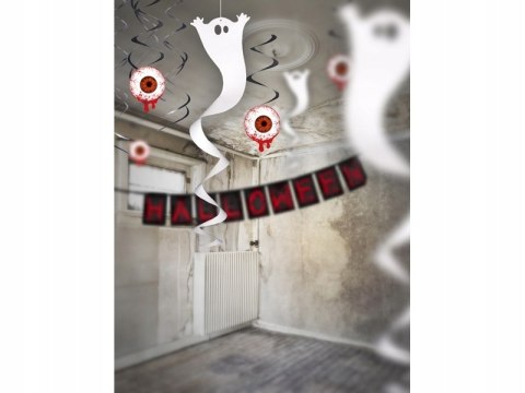 Dekoracja świderki pływające oko na Halloween 3szt Dekoracja świderki pływające oko na Halloween 3szt