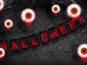 Krwawy baner napis girlanda dekoracje na Halloween Krwawy baner napis girlanda dekoracje na Halloween