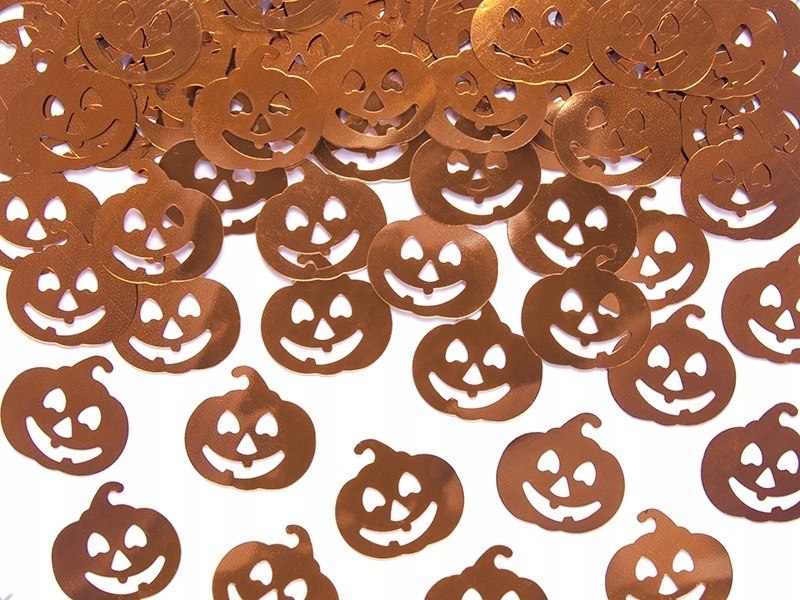 Świeca pajęczyny konfetti zawieszki na Halloween