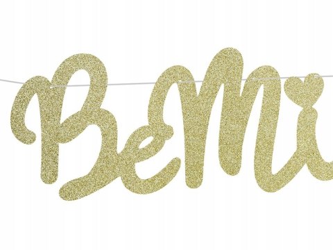 Baner dekoracja na Walentynki Ślub Wesele BE MINE Baner dekoracja na Walentynki Ślub Wesele BE MINE