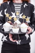 Papilotki na muffinki białe złote na komunię 6szt. Papilotki na muffinki białe złote na komunię 6szt.