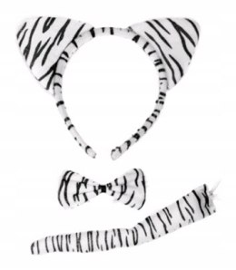 Strój zebry tygrysa kota pantery kostium ZEBRA 3el