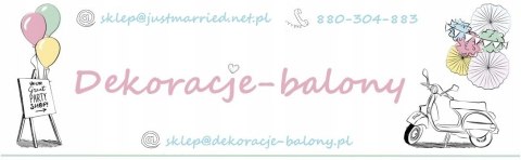Balon Gwiazdka balony dekoracje na roczek Hel Balon Gwiazdka balony dekoracje na roczek Hel