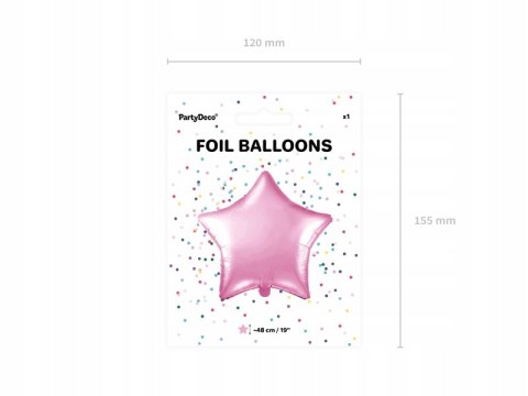 Balon Gwiazdka dekoracje na roczek 1 urodziny Hel Balon Gwiazdka dekoracje na roczek 1 urodziny Hel