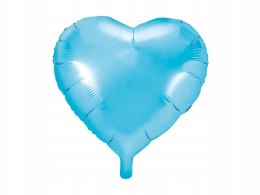 Balon błekitne serce dekoracje na roczek Hel Ślub