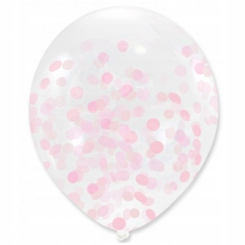 Balon z konfetti roczek urodziny baby shower 10szt Balon z konfetti roczek urodziny baby shower 10szt