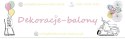 Balon z konfetti roczek urodziny baby shower 10szt Balon z konfetti roczek urodziny baby shower 10szt