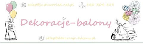Balon z konfetti roczek urodziny baby shower 10szt Balon z konfetti roczek urodziny baby shower 10szt