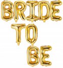 Balony BRIDE TO BE litery na wieczór panieński 5wz Balony BRIDE TO BE litery na wieczór panieński 5wz