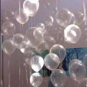 Balony przezroczyste krystaliczne duże 30cm 12szt Balony przezroczyste krystaliczne duże 30cm 12szt
