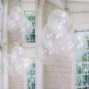 Balony przezroczyste krystaliczne duże 30cm 12szt Balony przezroczyste krystaliczne duże 30cm 12szt