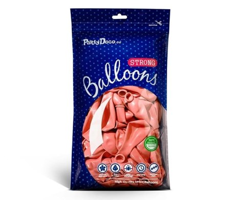 Balony rose gold różowe złoto metaliczne róż 20szt Balony rose gold różowe złoto metaliczne róż 20szt