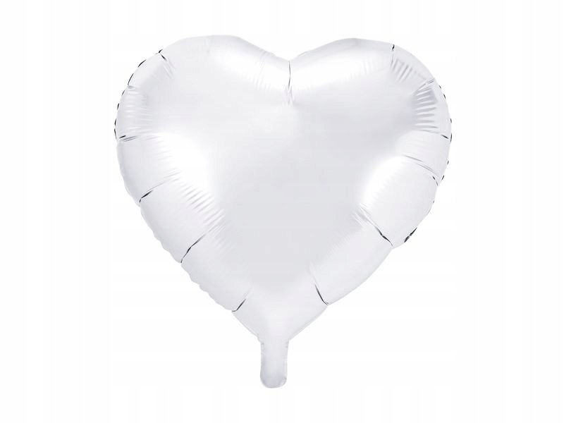 Białe balony ślubne serca na Ślub Wesele Hel
