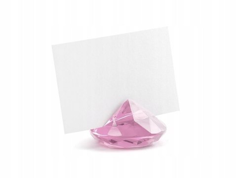 Stojaczki na winietki wizytówki ślubne diament x10 Stojaczki na winietki wizytówki ślubne diament x10