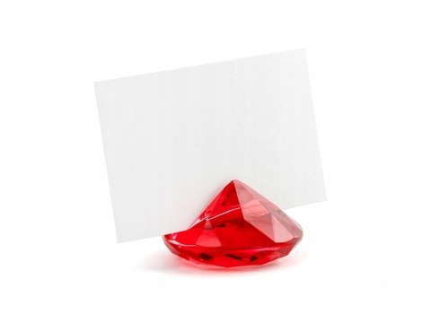 Stojaczki na winietki wizytówki ślubne diament x10 Stojaczki na winietki wizytówki ślubne diament x10