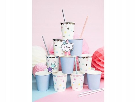 Topper na tort Jednorożec dekoracja tortu urodziny Topper na tort Jednorożec dekoracja tortu urodziny