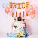 Zestaw na WIECZÓR PANIEŃSKI balony BRIDE girlanda Zestaw na WIECZÓR PANIEŃSKI balony BRIDE girlanda