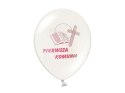Balony komunijne na komunię DUŻE 30cm 10szt 3wzory Balony komunijne na komunię DUŻE 30cm 10szt 3wzory