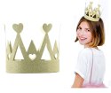 Korona złota na WIECZÓR PANIEŃSKI diadem tiara Korona złota na WIECZÓR PANIEŃSKI diadem tiara