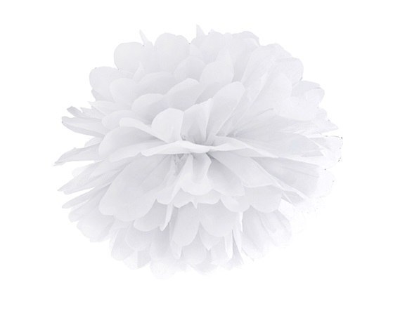 Pompon bibułowy kule z bibuły WESELE ROCZEK 25cm Pompon bibułowy kule z bibuły WESELE ROCZEK 25cm