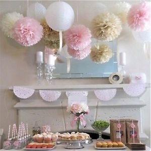 Pompon bibułowy kule z bibuły WESELE ROCZEK 25cm Pompon bibułowy kule z bibuły WESELE ROCZEK 25cm
