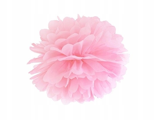 Pompon kula bibułowa pompony z bibuły ŚLUB ROCZEK Pompon kula bibułowa pompony z bibuły ŚLUB ROCZEK
