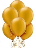 Balony złote srebrne metaliczne na Sylwestra x100