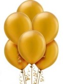 Balony złote srebrne metaliczne na Sylwestra x100 Balony złote srebrne metaliczne na Sylwestra x100