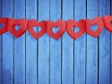 DŁUGA Girlanda serca dekoracje baner na Walentynki