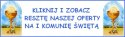 Girlanda komunijna dekoracja ozdoba na komunię KM