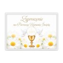 Zaproszenia na komunię komunijne x10 koperty PROMO Zaproszenia na komunię komunijne x10 koperty PROMO